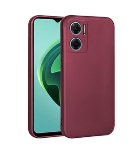 Xiaomi Redmi Note 11E Kılıf Zore Premier Silikon Kılıf (Mürdüm)