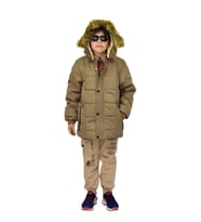 Erkek Çocuk Kapüşonlu Mont BS-2014 (Vizon)