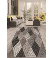 Dijital Kaymaz Taban Yıkanabilir Modern Renkli Salon Halısı Mutfak Halısı Yolluk ND-HT-116 (Kahverengi)