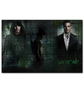 Cakapuzzle Okçular Film Afişi  Puzzle Yapboz MDF (Ahşap) (500 Parça)