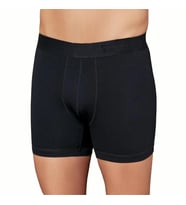 Şahinler Erkek Likralı Boxer Renk Seçenekli E031 (Siyah)