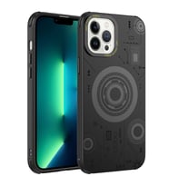 Apple iPhone 13 Pro Max Kılıf Redclick Wireless Şarj Özellikli Desenli Hot Kapak