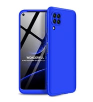 Huawei P40 Lite Kılıf Zore Ays Full Koruma Kılıf (Mavi)