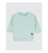 Civil Baby Kız Bebek Sweatshirt 6-18 Ay Mint (Mint)