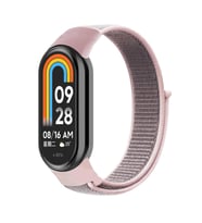 Microsonic Xiaomi Mi Band 9 Hasırlı Kordon Woven Sport Loop Turuncu (Rose)