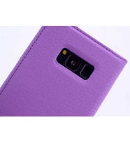 Galaxy S8 Kılıf Elite Kapaklı Kılıf (Mor)