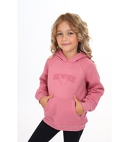 Toontoy Kız Çocuk Baskılı Sweatshirt (Gül Kurusu)