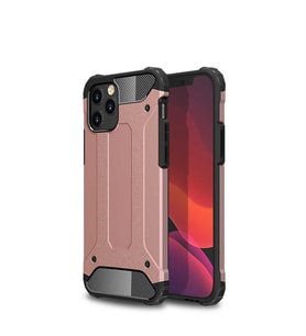 iPhone 12 Pro Max Kılıf Crash Zırh Silikon Kılıf (Rose)