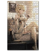 Cakapuzzle Genshini Mpact Umine Görseli Puzzle Yapboz MDF (Ahşap) (500 Parça)