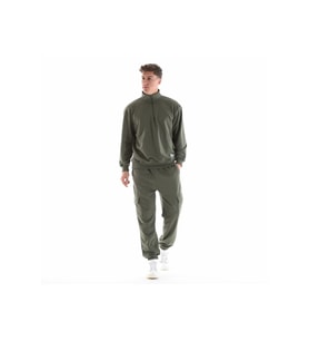 ERKEK DİK YAKA SWEAT (Haki)