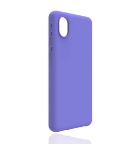 Samsung Galaxy A01 Core Kılıf Biye Yumuşak Silikon Case (Mor)