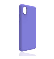 Samsung Galaxy A01 Core Kılıf Biye Yumuşak Silikon Case (Mor)