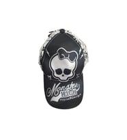 Disney Monster High Lisanslı Çocuk Şapkası 50- 54 cm (Beyaz-Siyah)