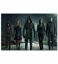 Cakapuzzle Arrow Tüm Karakterler  Puzzle Yapboz MDF (Ahşap) (500 Parça)