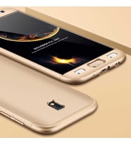 Galaxy J530 Pro Kılıf Zore Ays Full Koruma Kılıf (Gold)
