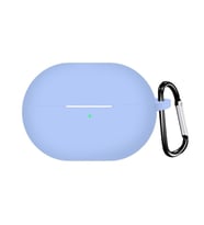 Microsonic Huawei FreeBuds Pro 3 Kılıf Askılı Mat Silikon Siyah (Mavi)