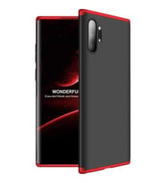 Galaxy Note 10 360° Zore Tam Koruma Rubber Ays Kılıf (Gri)