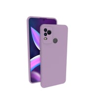 Omix X400 Kılıf Kamera Korumalı Silikon Rubber Arka Kapak (Lila)