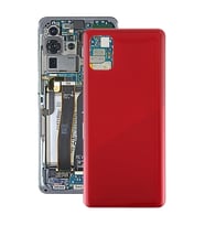 Samsung Galaxy A31 Uyumlu Arka Pil Batarya Kapağı SM-A315F (Kırmızı)