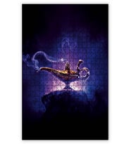 Cakapuzzle Aladdin'in Sihirli Lambası Puzzle Yapboz MDF (Ahşap) (255 Parça)