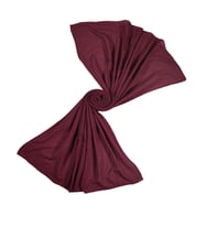Mim Eşarp - Emproyal Dubai Kraş Şal 90x180 cm (Bordo)