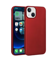 Vendas Apple iPhone 15 Kılıf Zore Premier Silikon Kapak (Kırmızı)