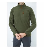 Alpinist Gamma Yarım Fermuarlı Erkek Outdoor Polar (Haki)