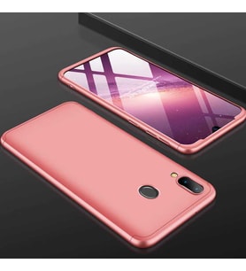 Huawei P Smart 2019 Kılıf Zore Ays Full Koruma Kılıf (Rose)