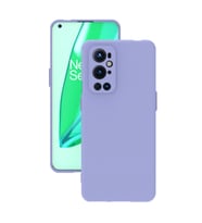 OnePlus 9 Pro Kılıf Kamera Korumalı Silikon Rubber Arka Kapak (Lila)