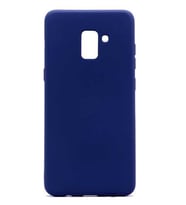 Samsung Galaxy A8 2018 Kılıf Soft Mat Premier Case (Lacivert)