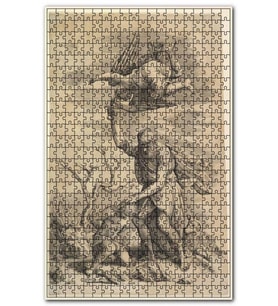 Cakapuzzle Hz İbrahim'in Melek Kurban Görseli Puzzle Yapboz MDF (Ahşap) (255 Parça)