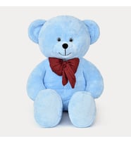 Sevimli Mi Sevimli 100 Cm Romantik Ayıcık (Mavi)