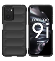Microsonic Realme 9i 4G Kılıf Oslo Prime Yeşil (Siyah)