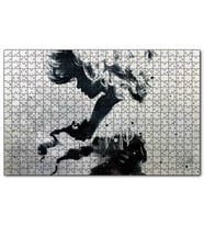 Cakapuzzle Kadın Temalı Duvar Püskürtme Boyama Puzzle Yapboz MDF (Ahşap) (500 Parça)