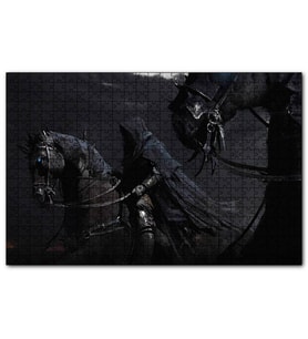 Cakapuzzle Gece ve Kara Şövalyeler  Puzzle Yapboz MDF (Ahşap) (255 Parça)