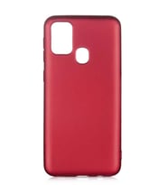 Galaxy M31 Kılıf Kamera Çıkıntılı Soft Silikon (Mürdüm)