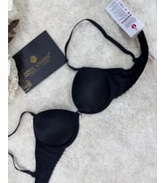 Le Jardin Fleur Basic Push-up Aksesuar Detaylı Sütyen-7055 (Siyah)