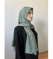 Armine Trend Kadın Medine İpeği Şal ( 70 x 190 cm) (Gri)