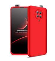 Xiaomi Redmi K30 Pro Kılıf Zore Ays Full Koruma Kılıf (Kırmızı)