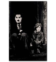 Cakapuzzle Charlie Chaplin Çocuk Resmi Görseli Puzzle Yapboz MDF (Ahşap) (1000 Parça)