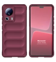 Microsonic Xiaomi Mi 13 Lite Kılıf Oslo Prime Yeşil (Bordo)