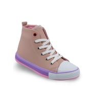 Khayt Conves Jeans Kids Unisex Hafif Çocuk Spor Ayakkabı (Pembe)