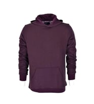 Erkek Kapüşonlu Basic Sweatshirt R2248 BGL-ST03192 (Mürdüm)