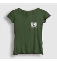 Presmono Kadın Sarı UA Anime Boku No Hero Academia T-Shirt 235053tt (Haki)