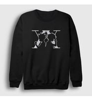 Presmono Unisex Siyah Killua And Gon Anime Hunter X Hunter Sweatshirt