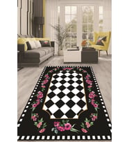Dijital Kaymaz Taban Yıkanabilir Modern Renkli Salon Halısı Mutfak Halısı Yolluk ND-HT-626 (Çok Renkli)