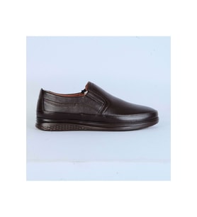 Moda Ayakkabı 985 Mertto Deri Erkek Casual Ayakkabı (Kahverengi)