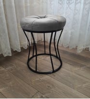 Kum Saati Dilimli Makyaj Pufu Kara İnci (Gri)
