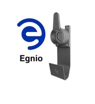EGNIO Type2 Ev Holder And Hanger / Elektrikli Araç Tip2 Soket Uyumlu Kablo Toparlayıcı Ve Metal Askı (Füme)