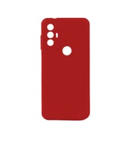 Kvy Tcl 30 SE Biye Silikon Kılıf (Kırmızı)
